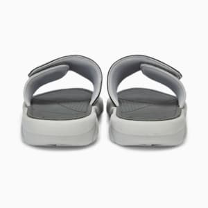 Royalcat Comfort  Unisex Slides, Steel Gray-Puma White