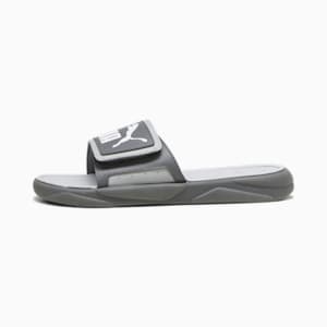 Royalcat Comfort Unisex Slides, Flat Medium Gray-PUMA White-Flat Light Gray, extralarge-IND