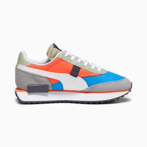 Tenis Adolescente Future Rider Play On, Racing Blue-Hot Heat, extralarge
