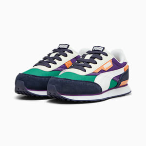 Tenis Niños Future Rider Play On, Archive Green-Purple Pop, extralarge
