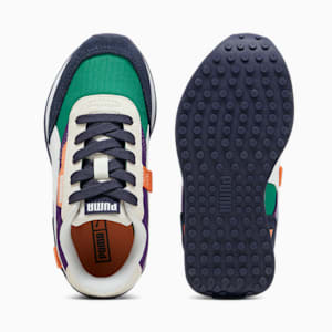 Future Rider Play On Little Kids' Shoes, Archive Green-Purple Pop, extralarge