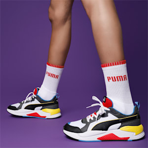 X-RAY Sneakers, Puma White-Puma Black-Dark Shadow-High Risk Red-Palace Blue, extralarge-IND
