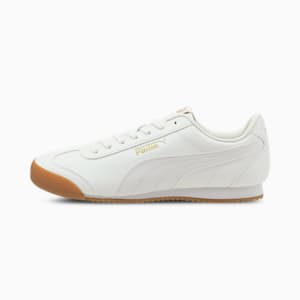 PUMA Turino FSL SoftFoam+ Unisex Shoes, Puma White-Puma White-Gum, extralarge-IND