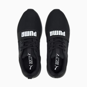 Wired Run Unisex Sneakers, Puma Black-Puma White, extralarge-IND