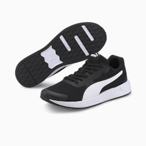 Taper Unisex Sneakers, Puma Black-Puma White-Puma Black, extralarge-IND