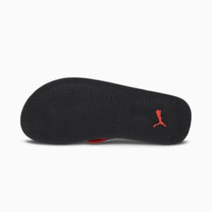 Tsukisho Men's Flip Flops, Peacoat-High Risk Red-Puma White