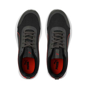 Sear Men's Sneakers, Dark Shadow-High Risk Red