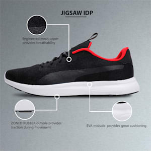 Jigsaw Men's Sneakers, Dark Shadow-Puma Black