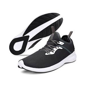 Corode Men's Running Shoes, Dark Shadow-Puma White