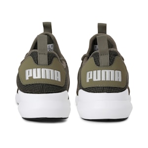 Corode Men's Running Shoes, Burnt Olive-Puma Black-Silver