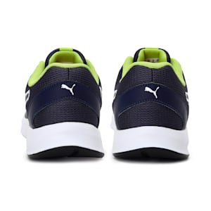 Bent Men's Running Shoes, Peacoat-Puma White-Limepunch