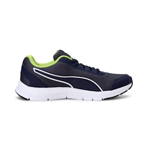 Bent Men's Running Shoes, Peacoat-Puma White-Limepunch