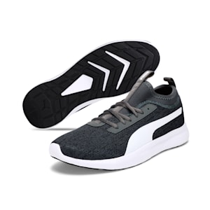 Clasp Men's Sneakers, Dark Shadow-Puma White, extralarge-IND