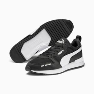 PUMA R78 Sneakers, Puma Black-Puma White