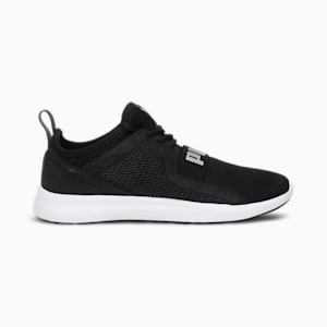 Troy MU Unisex Shoes, Puma Black-Silver, extralarge-IND