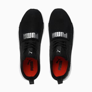 Troy MU Running Shoes, Puma Black-Silver