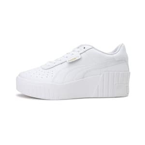 Cali Wedge Women's Sneakers, Puma White-Puma White, extralarge-IND