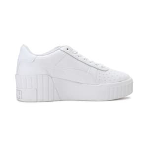 Cali Wedge Women's Sneakers, Puma White-Puma White, extralarge-IND