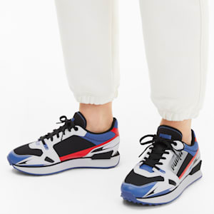 Mile Rider Sunny Getaway Women's Sneakers, Puma White-Dazzling Blue, extralarge-IND
