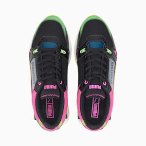 Mile Rider Sunny Gataway Women's Sneakers, Puma Black-Elektro Green