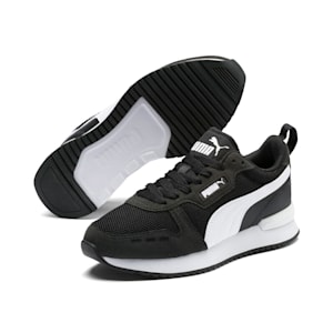 PUMA R78 Sneakers Big Kids, Puma Black-Puma White, extralarge