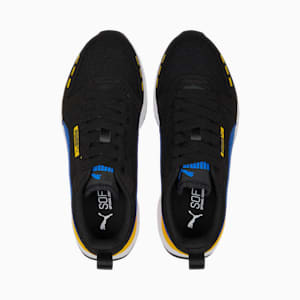 PUMA R78 Kid's Sneakers, PUMA Black-Victoria Blue-Pelé Yellow, extralarge-IND