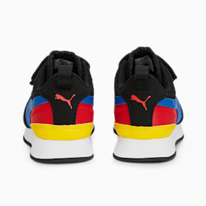 Zapatos PUMA R78 para niños pequeños, PUMA Black-Victoria Blue-Pelé Yellow