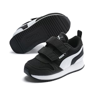 PUMA R78 Toddler Shoes, Puma Black-Puma White, extralarge