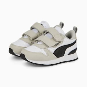 PUMA R78 Toddler Shoes, Puma White-Gray Violet-Puma Black