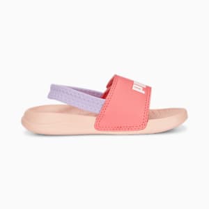 Popcat 20 Backstrap Babies' Sandals, Loveable-Vivid Violet-Rose Dust