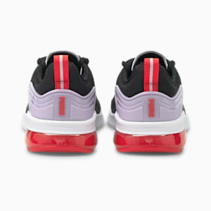 Electron Street Era Unisex Sneakers, Puma Black-Light Lavender-Poppy Red, extralarge-IND