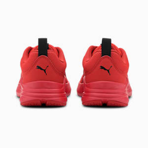 Wired Run IMEVA Kid's Shoes, High Risk Red-Puma Black