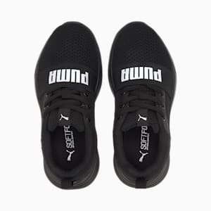 Wired Run Kids' Trainers, Puma Black-Puma White, extralarge-GBR