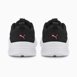 Wired Run Toddlers' Sneakers, Puma Black-Sunset Pink, extralarge