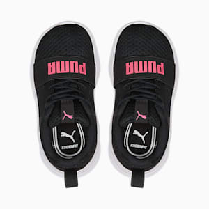Zapatos deportivos Wired Run para bebés, Puma Black-Sunset Pink, extralarge