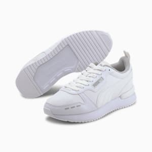 PUMA R78 SL Sneakers Big Kids, Puma White-Puma White-Gray Violet