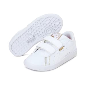 Basket Classic one8 Kid's Sneakers, Puma White-Puma Team Gold, extralarge-IND