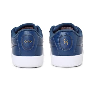 Basket Classic one8 Kid's Sneakers, Dark Denim-Puma Team Gold, extralarge-IND