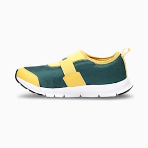 Flex Youth Sneakers, Ponderosa Pine-Sulphur-Puma Black, extralarge-IND