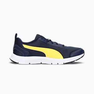 Racer Youth Sneakers, Peacoat-Blazing Yellow