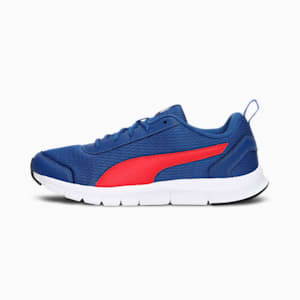 Racer Youth Sneakers, Limoges-High Risk Red-Puma White
