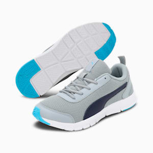 Racer Youth Shoes, Quarry-Peacoat-Spring Blue