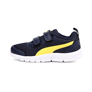 Racer Kid's Sneaker, Peacoat-Blazing Yellow, extralarge-IND