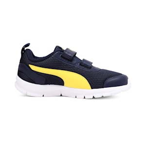 Racer Kid's Sneaker, Peacoat-Blazing Yellow, extralarge-IND