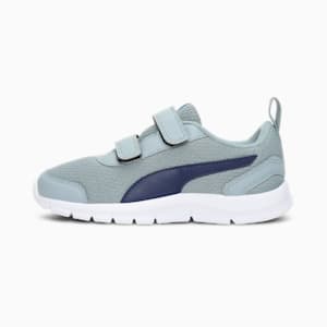 Racer Kids Shoes, Quarry-Peacoat-Spring Blue