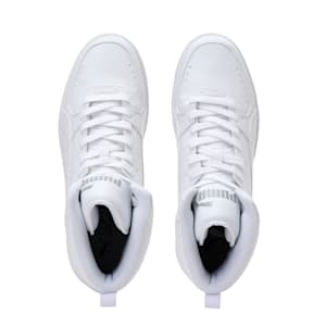 PUMA Rebound JOY SoftFoam+ Shoes, Puma White-Puma White-Limestone
