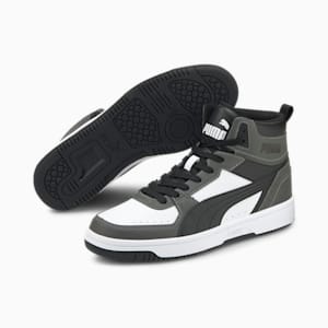 Rebound Joy Men's Sneakers, Dark Shadow-Puma Black-Puma White, extralarge