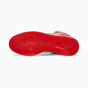 Rebound JOY Sneakers, Puma White-Asphalt-High Risk Red
