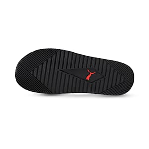 Glen Unisex Sandals, Puma Black-High Risk Red, extralarge-IND