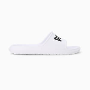 Divecat V2 Lite Unisex Slides, Puma White-Puma Black, extralarge-IND